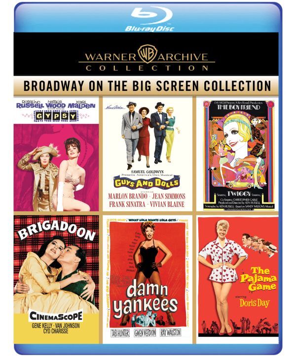 Broadway on the Big Screen 6-Film Collection Blu-ray | Musical