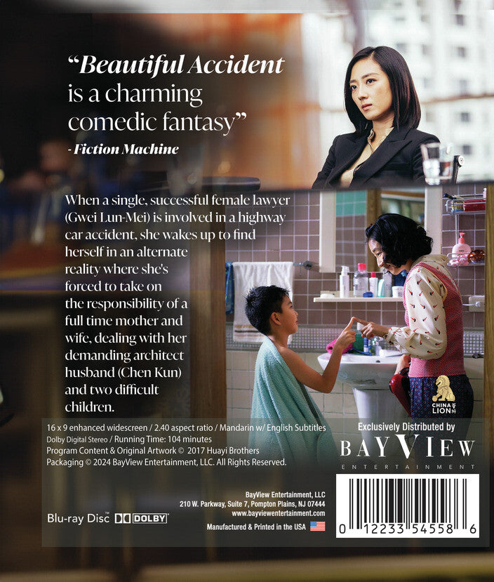 beautiful accident - Back Panel - Blu-ray