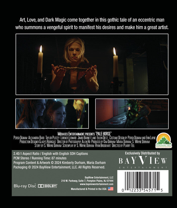 pale horse - Back Panel - Blu-ray