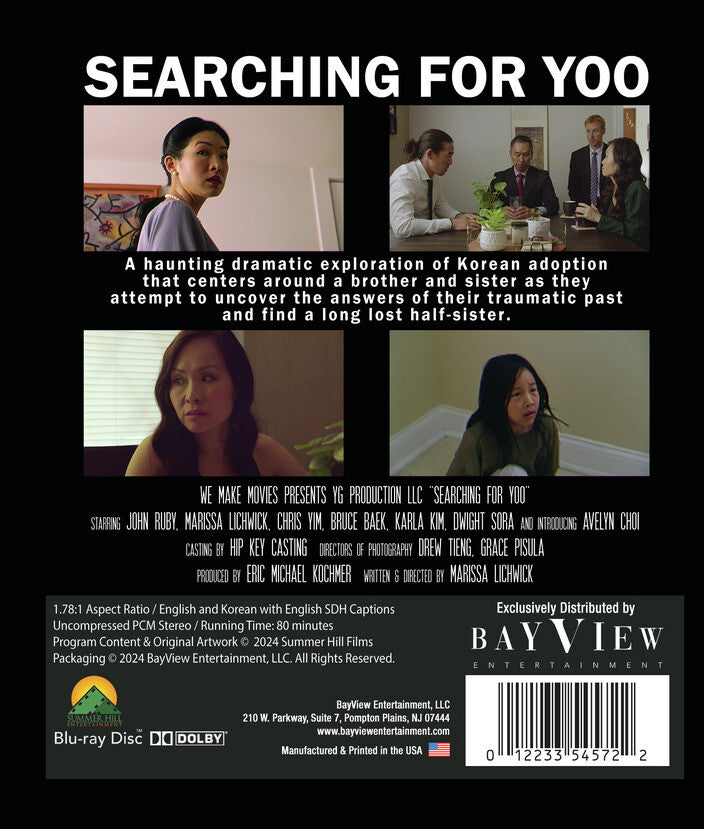 searching for yoo - Back Panel - Blu-ray