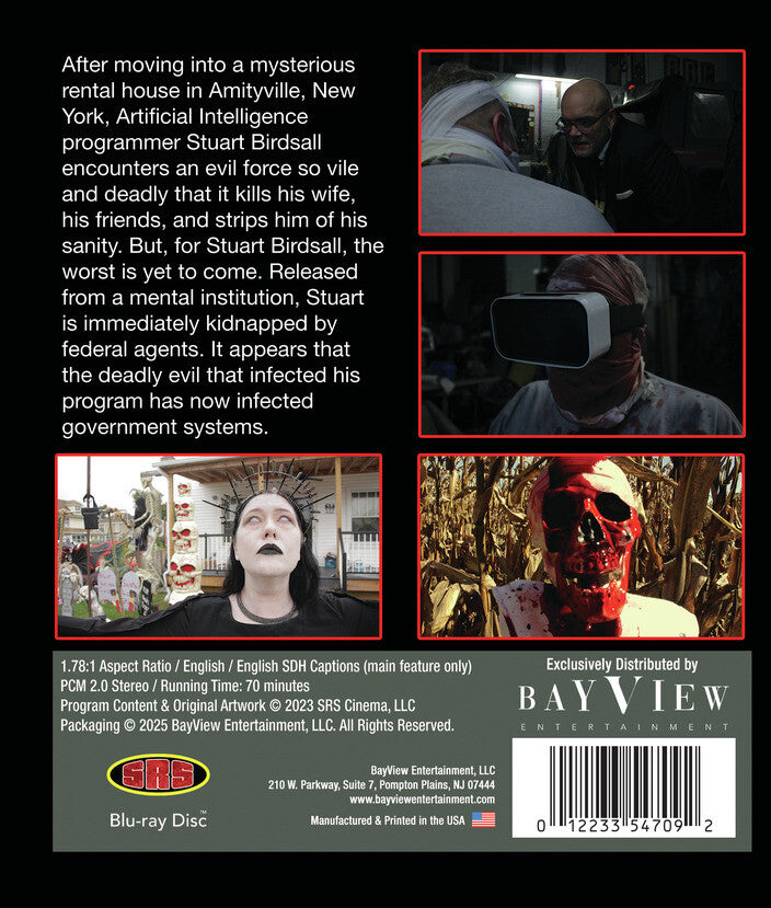 amityville vr - Back Panel - Blu-ray