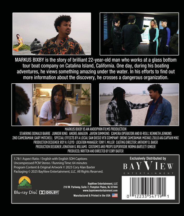markus bixby - Back Panel - Blu-ray