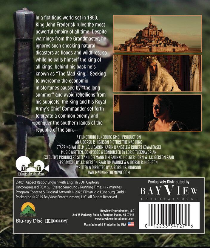 the mad king - Back Panel - Blu-ray