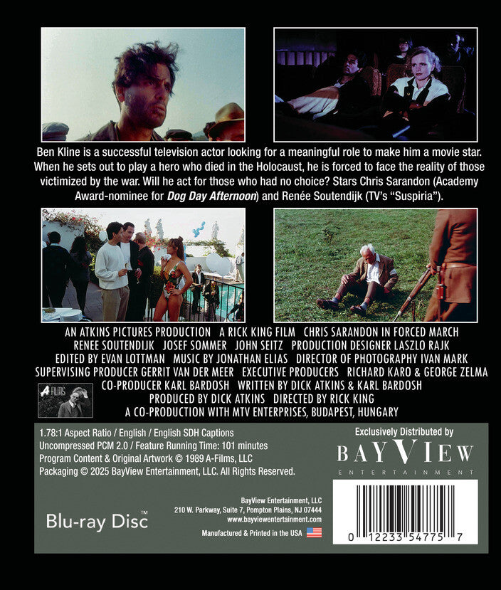 forced march - Back Panel - Blu-ray