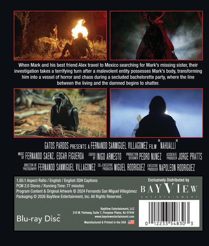 nahualli - Back Panel - Blu-ray