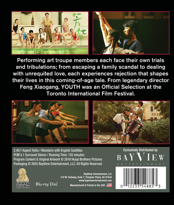 youth - Back Panel - Blu-ray