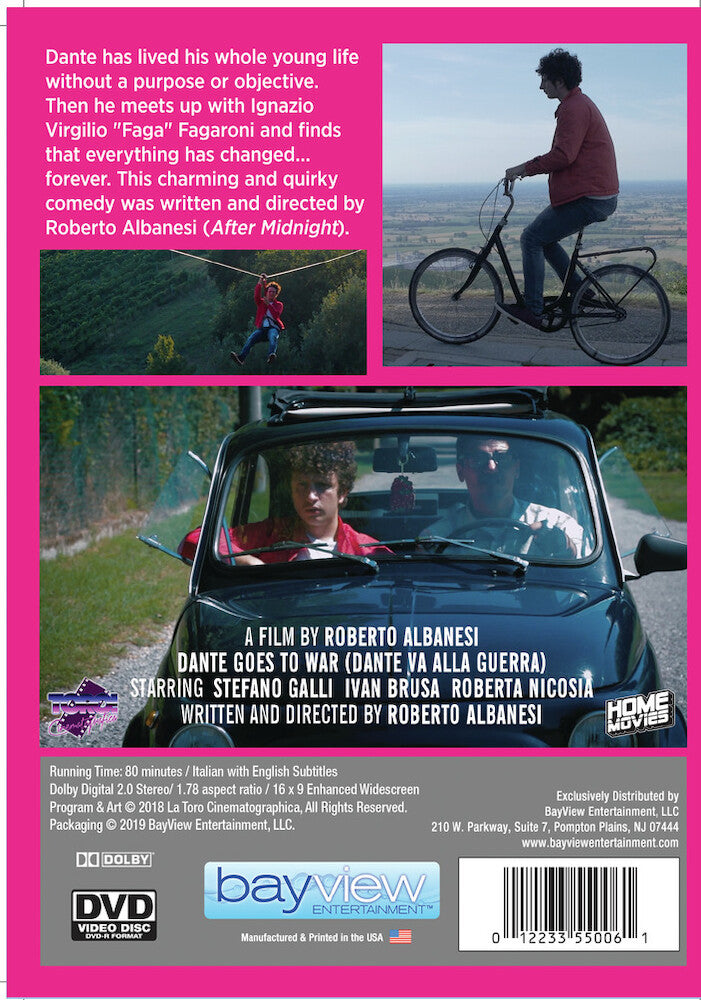 Dante Goes to War - Back Panel - 