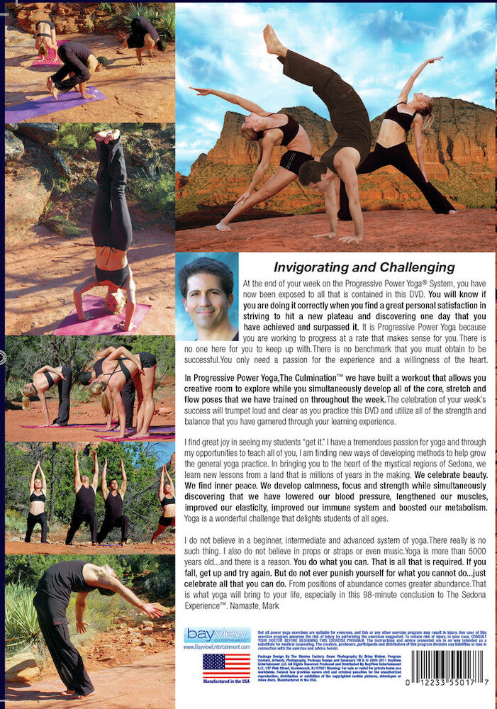 Progressive Power Yoga: Culmination - Back Panel - 