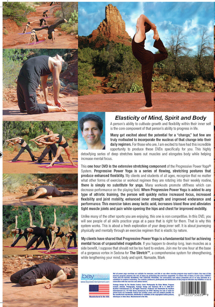 Progressive Power Yoga: Stretch - Back Panel - 