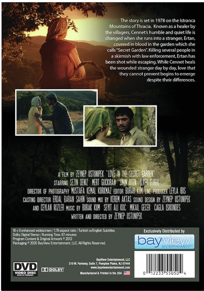 Love In The Secret Garden - Back Panel - 