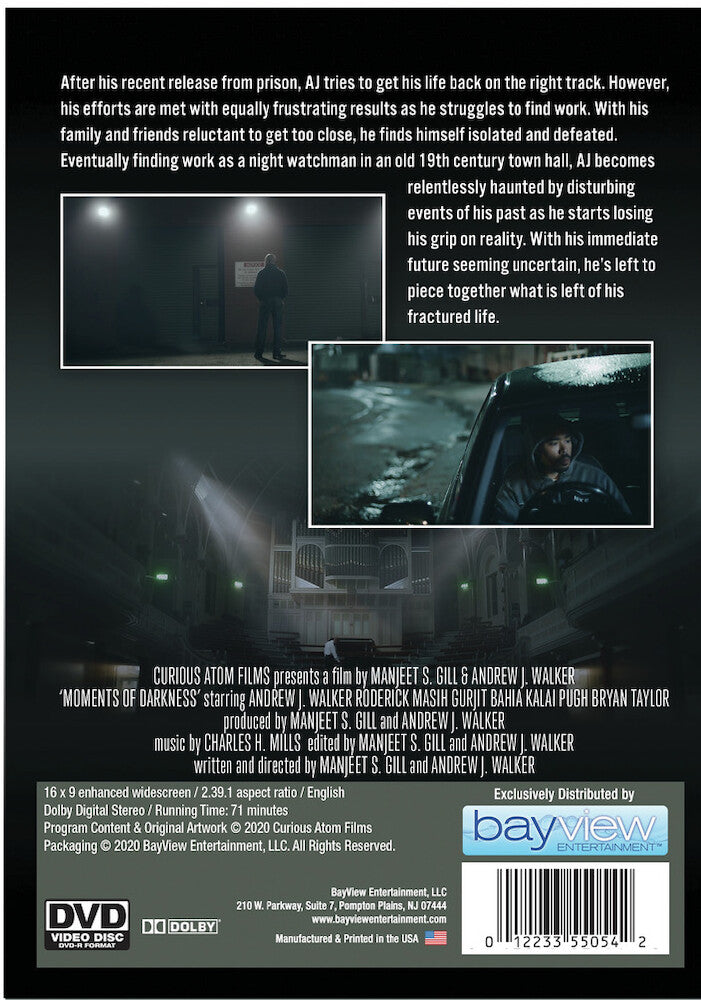 Moments of Darkness - Back Panel - 