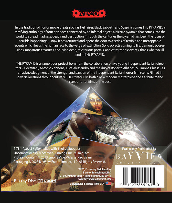 The Pyramid [Blu-ray] - Back Panel - 