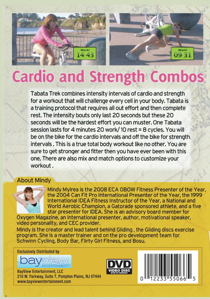 Mindy Mylrea: Tabata Trek - Back Panel - 