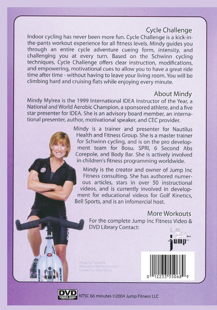 Mindy Mylrea: Cycle Challenge - Back Panel - 