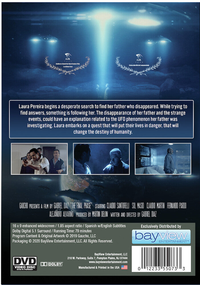 The Final Phase (La Ultima Fasa) - Back Panel - 