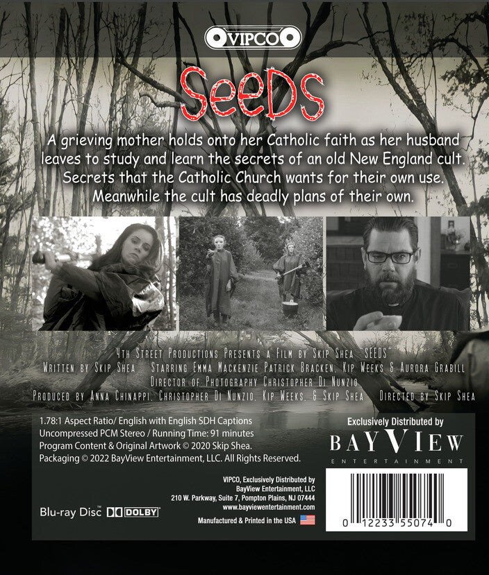 Seeds [Blu-ray] - Back Panel - 