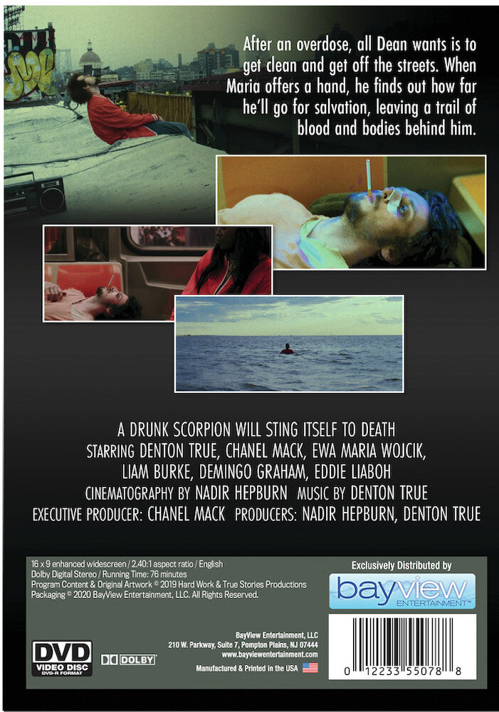 A Drunk Scorpion Will Sting Itself To Death - Back Panel - 