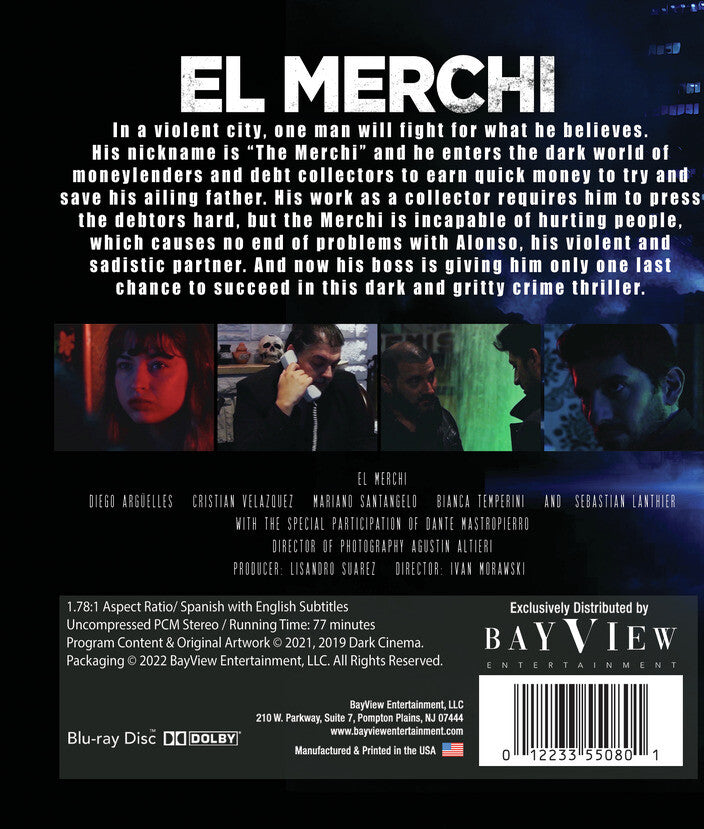 El Merchi [Blu-ray] - Back Panel - 