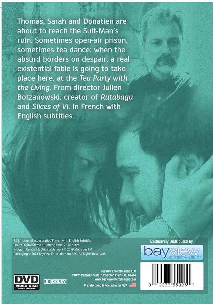 Tea Party with the Living - Back Panel - 