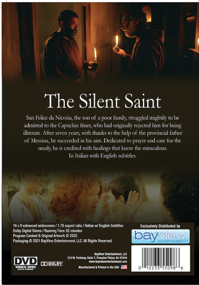 The Silent Saint (Un Santo Senza Parole) - Back Panel - 