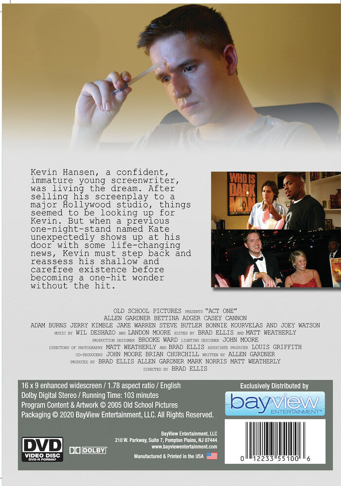 Act One - Back Panel - 