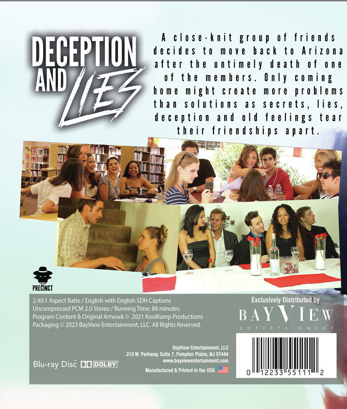 Deception and Lies [Blu-ray] - Back Panel - 