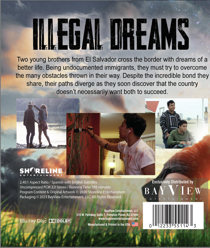 Illegal Dreams [Blu-ray] - Back Panel - 