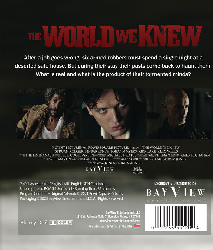 The World We Knew [Blu-ray] - Back Panel - 