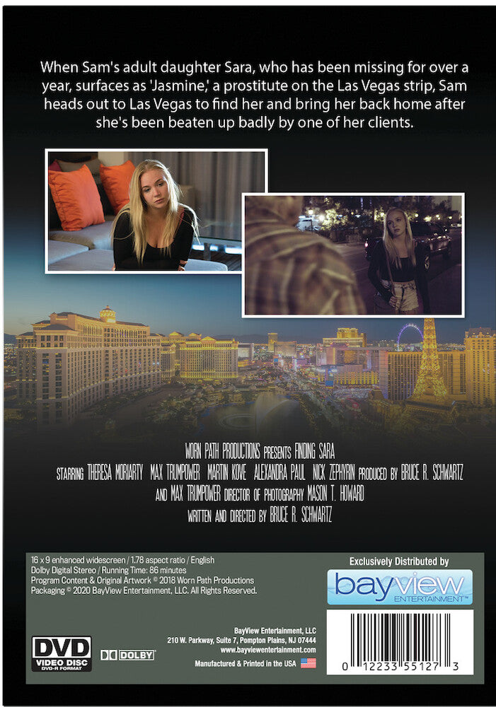 Finding Sara - Back Panel - 