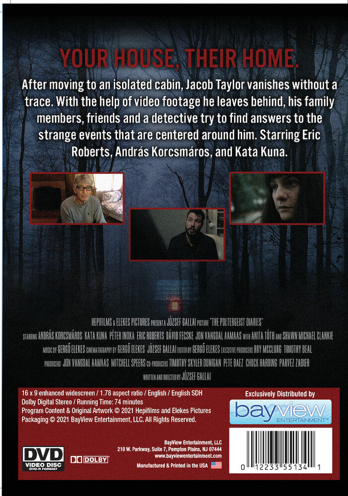 The Poltergeist Diaries - Back Panel - 