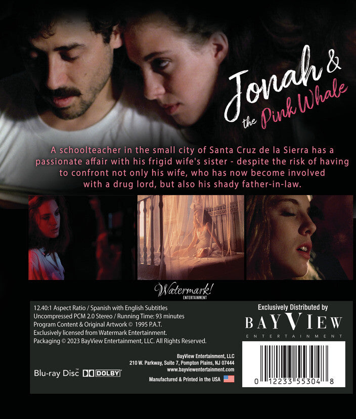 Jonah & The Pink Whale [Blu-ray] - Back Panel - 
