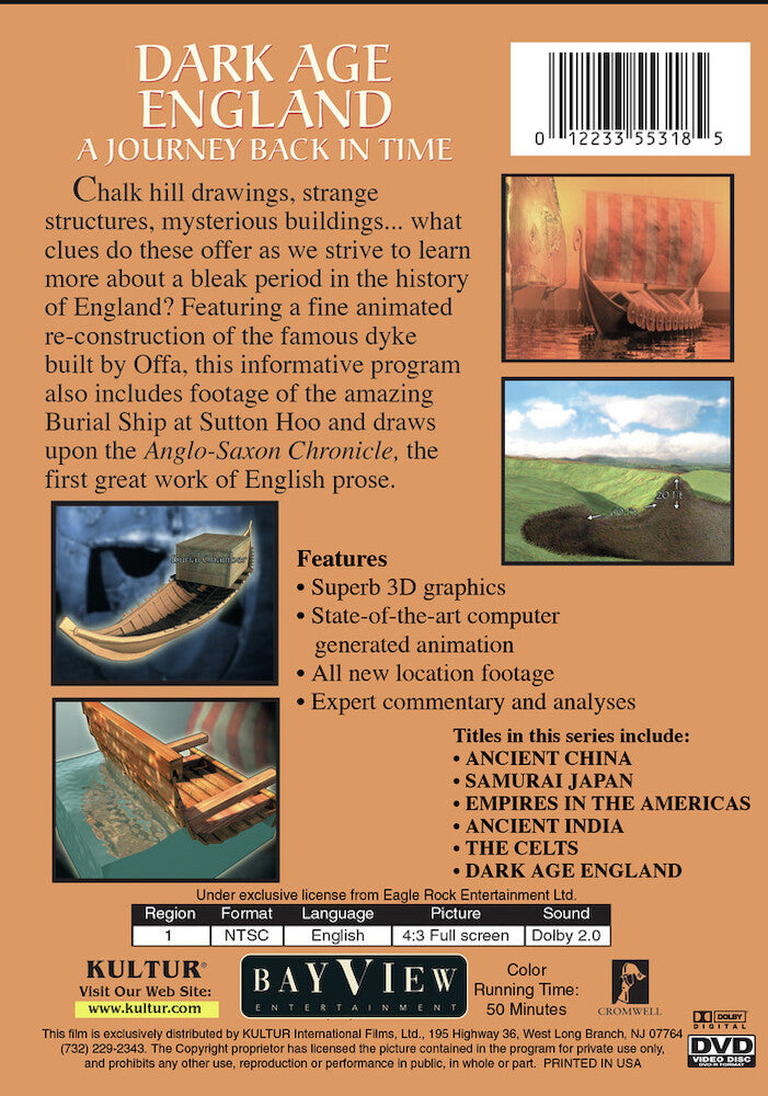 Lost Treasures Vol. 3: Dark Age England - Back Panel - 