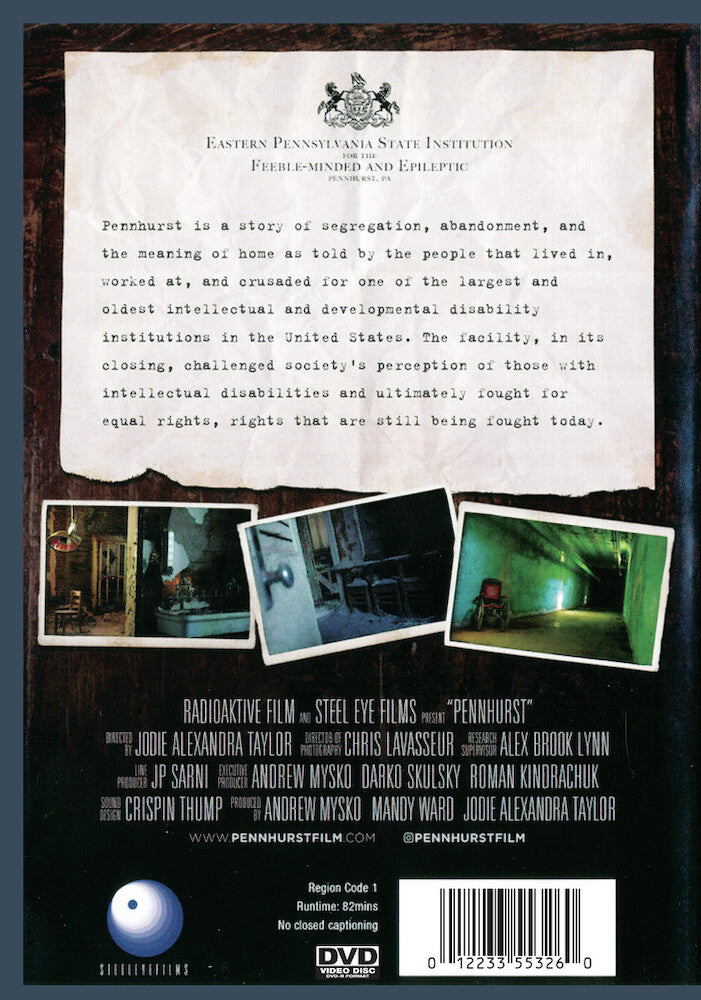 Pennhurst - Back Panel - 