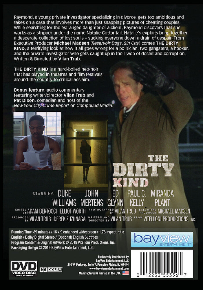 The Dirty Kind - Back Panel - 