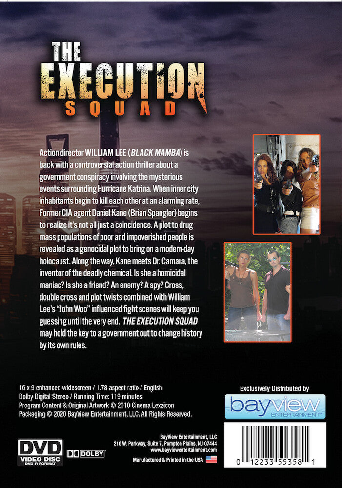 The Execution Squad - Back Panel - 