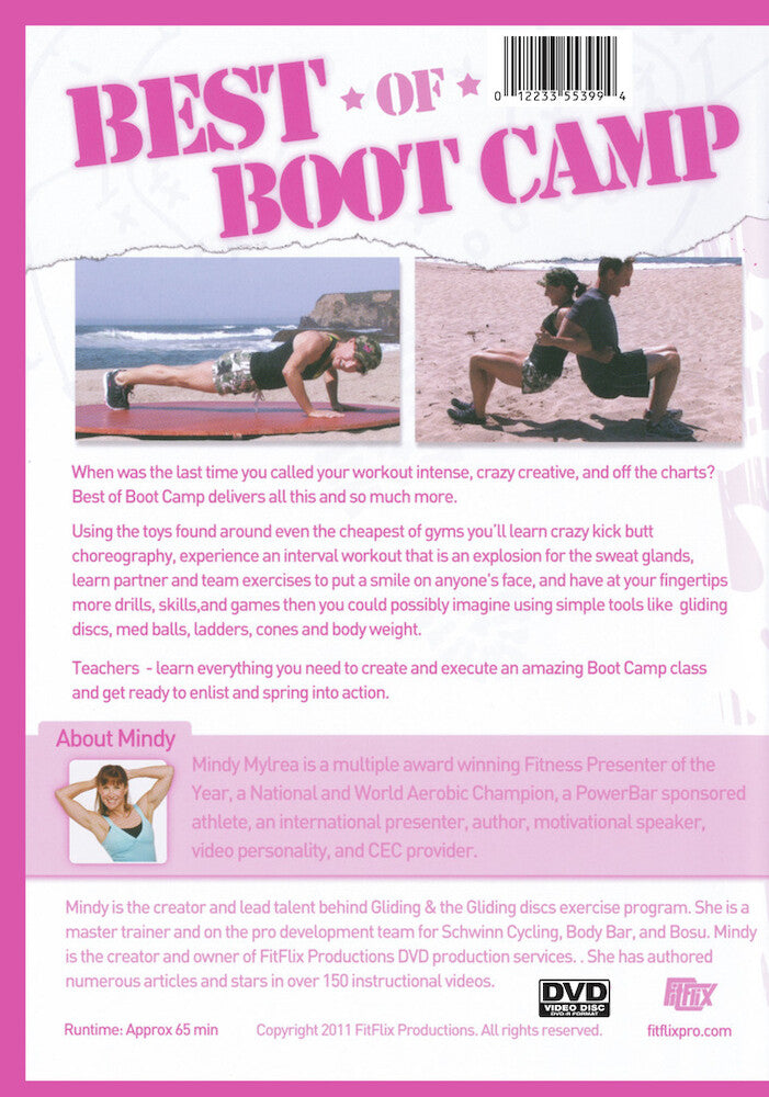 Mindy Mylrea: Best of Boot Camp - Back Panel - 