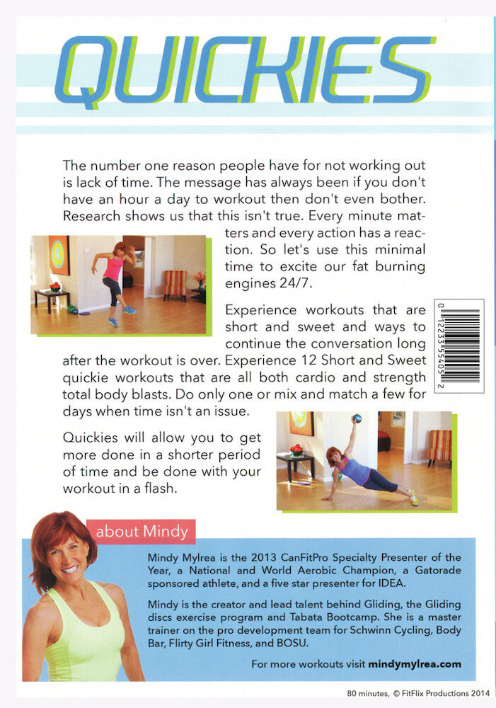 Mindy Mylrea: Quickies - Back Panel - 