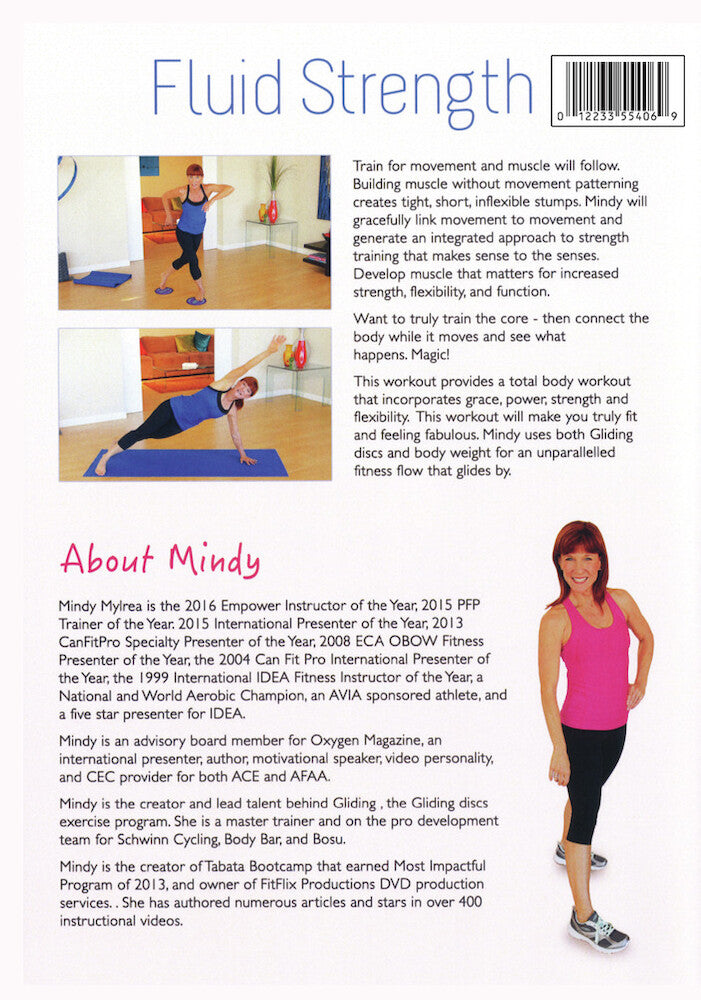 Mindy Mylrea: Fluid Strength - Back Panel - 