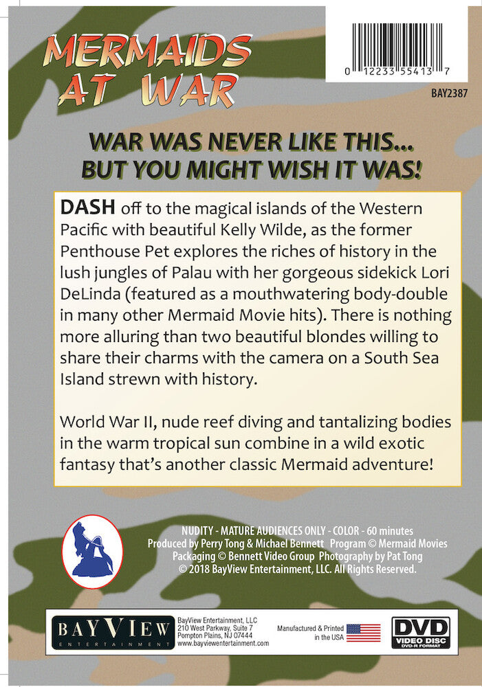 Mermaids at War - Back Panel - 