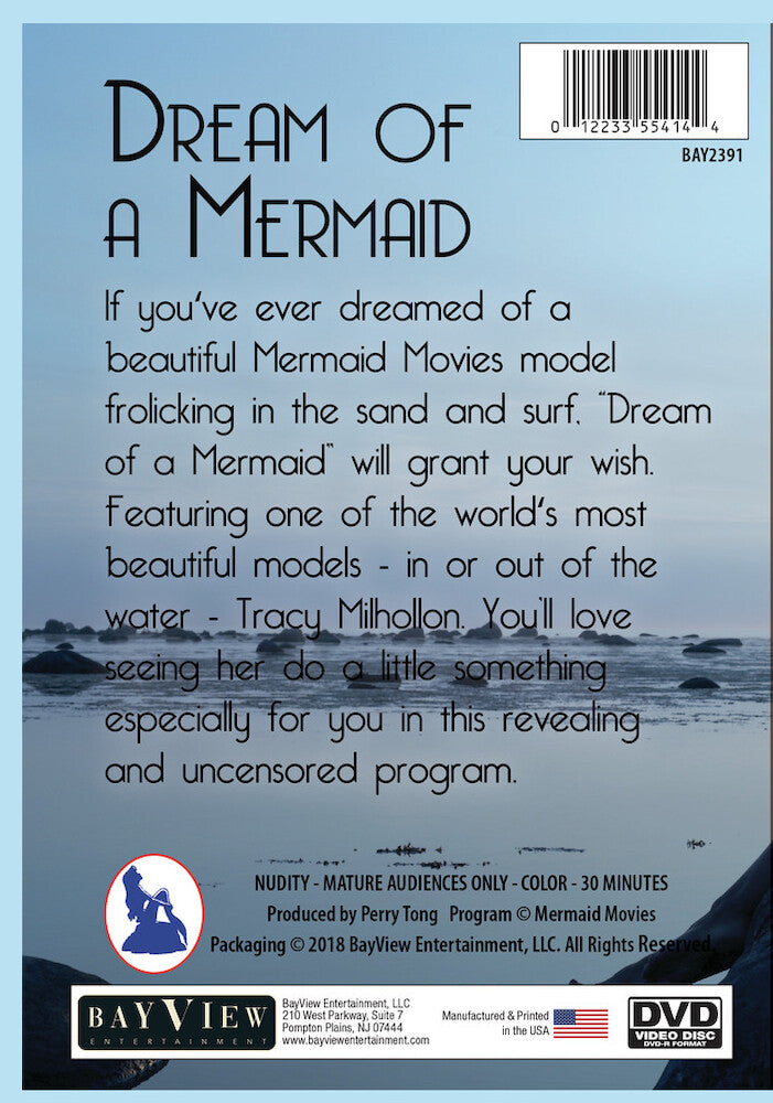 Mermaid Movies Presents: Dream of a Mermaid - Back Panel - 