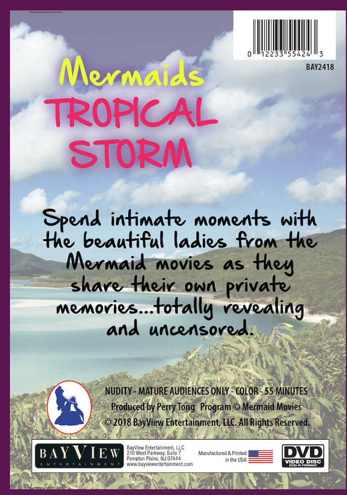 Mermaids Tropical Storm - Back Panel - 