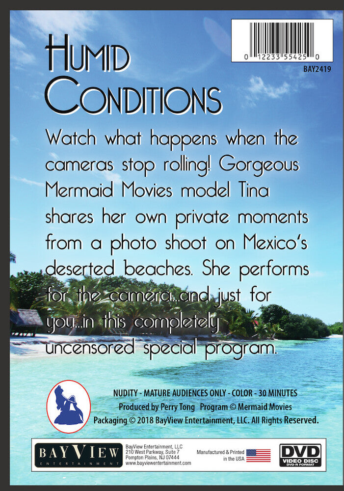 Mermaid Movies Presents: Humid Conditions - Back Panel - 