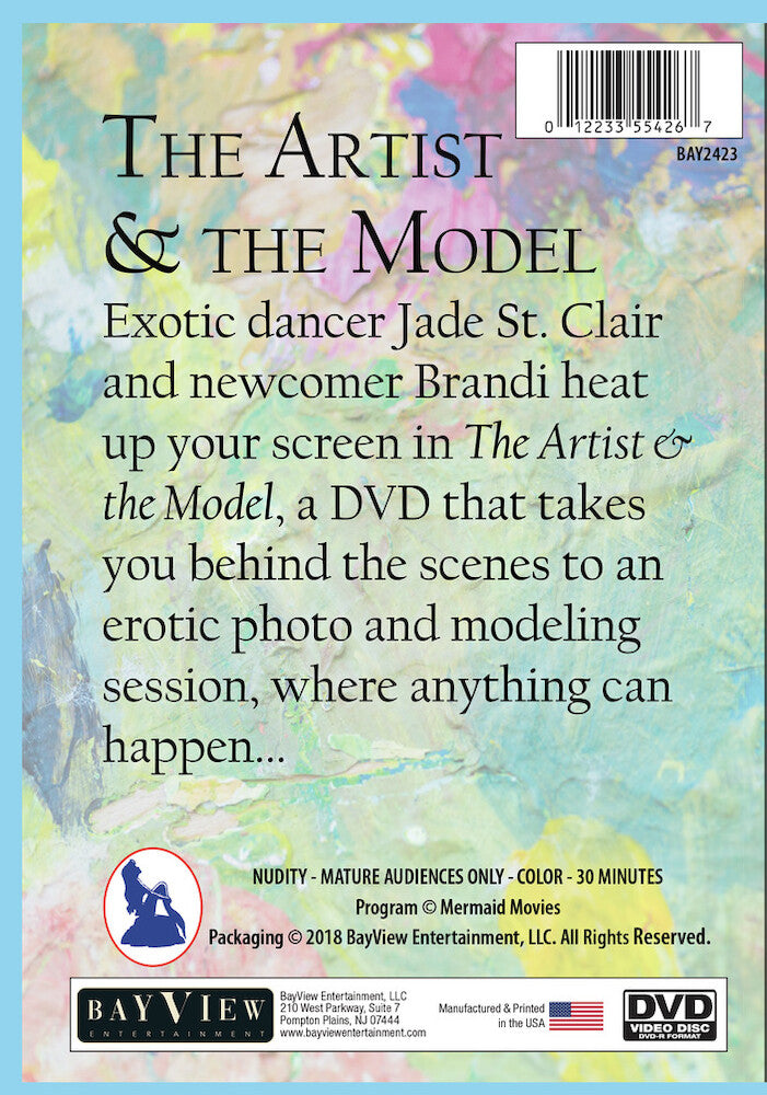 Mermaid Movies Presents: The Artist & The Model - Back Panel - 
