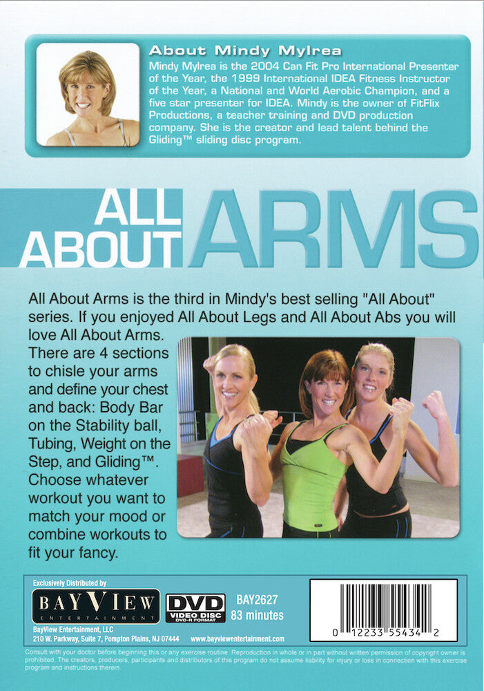 Mindy Mylrea: All About Arms - Back Panel - 