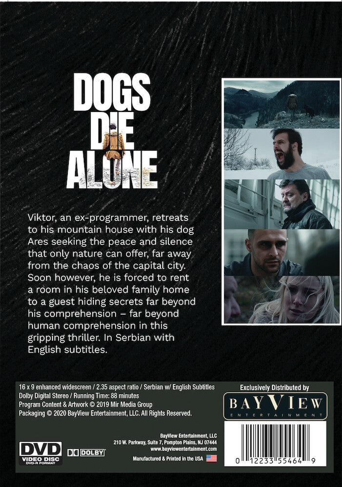 Dogs Die Alone - Back Panel - 