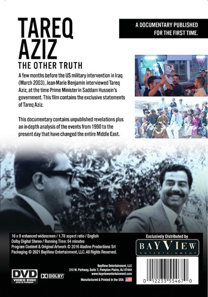 Tareq Aziz: The Other Truth - Back Panel - 