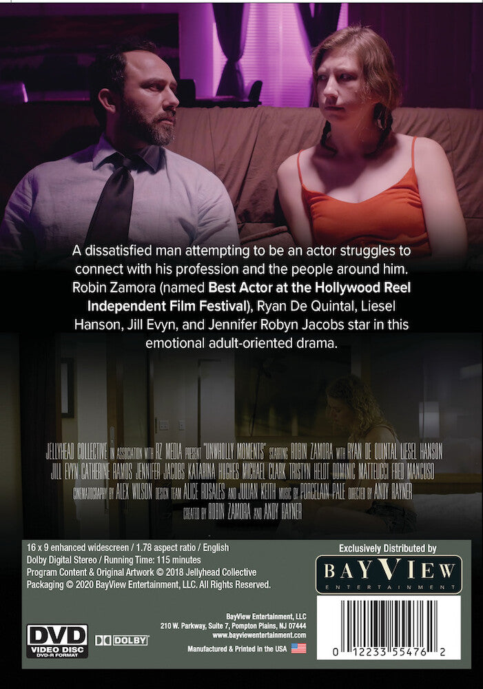 Unwholly Moments - Back Panel - 