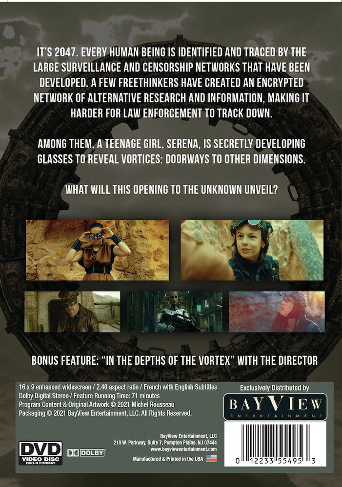 Vortex: The Dawn of Sovereignty - Back Panel - 