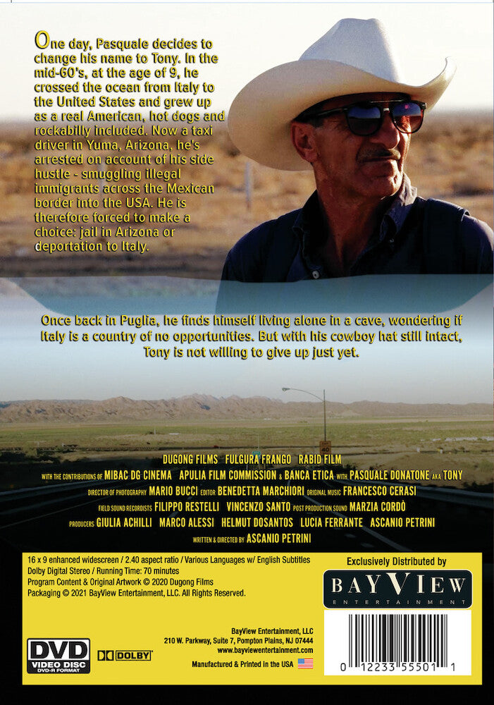 Tony Driver - Back Panel - 