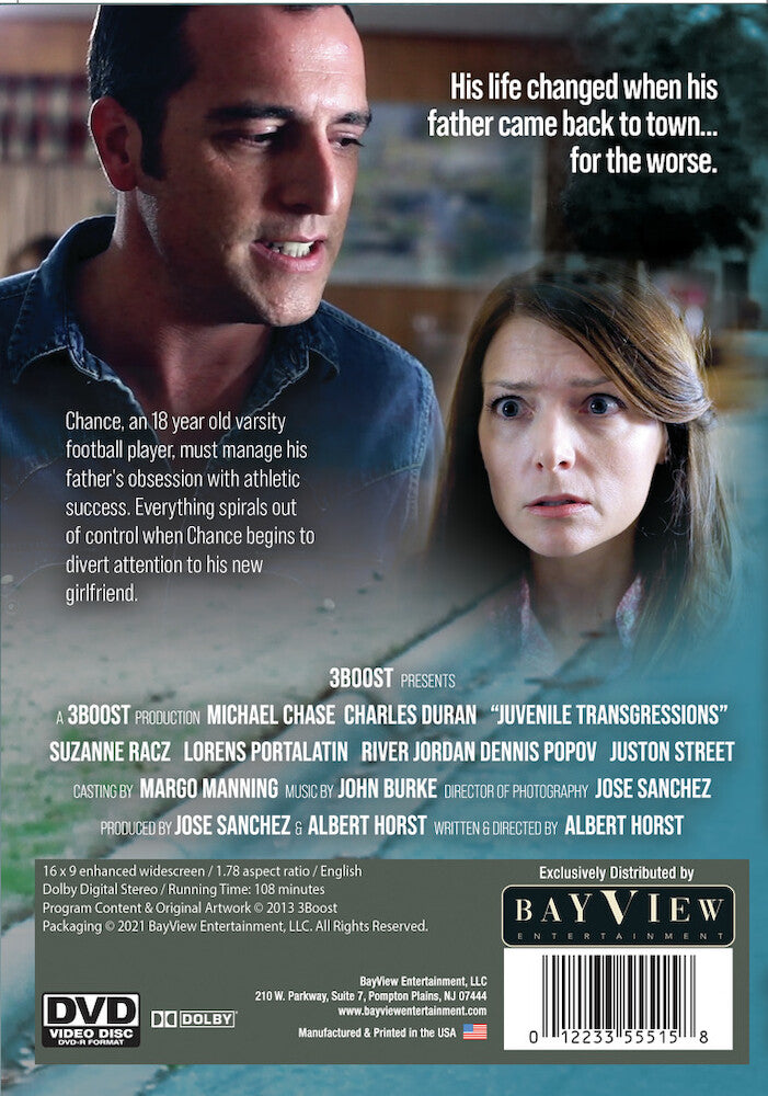 Juvenile Transgressions - Back Panel - 